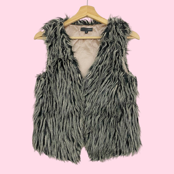 FAUX FUR VEST (S)