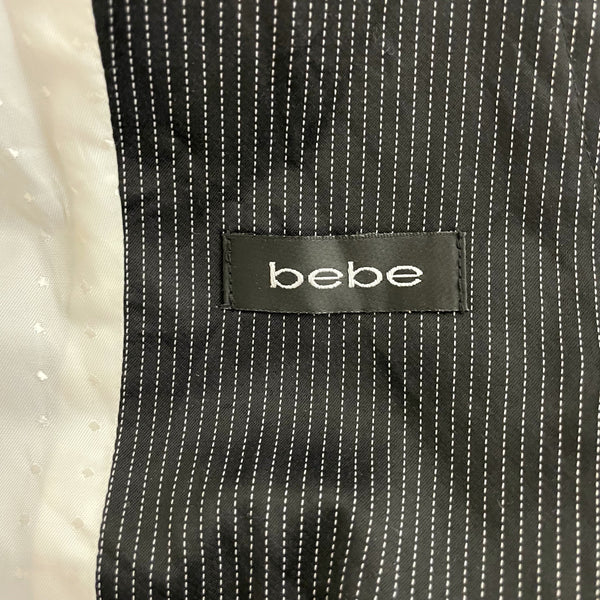 BEBE PINSTRIPE LACE UP JACKET (4/6)