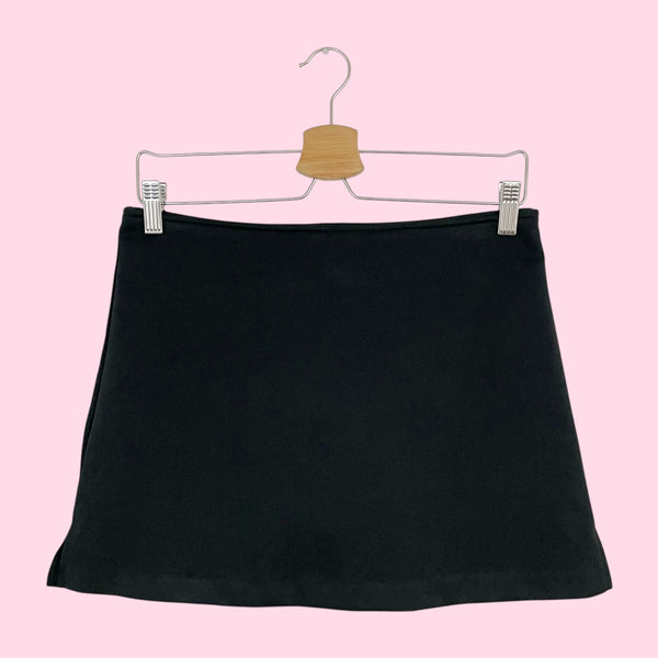 BLACK MINI SKORT (M)