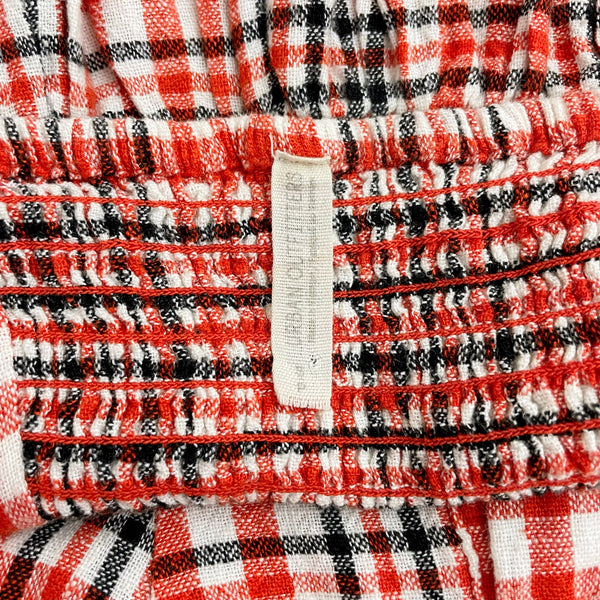 URBAN OUTFITTERS POSITANO PLAID MIDI DRESS (S)