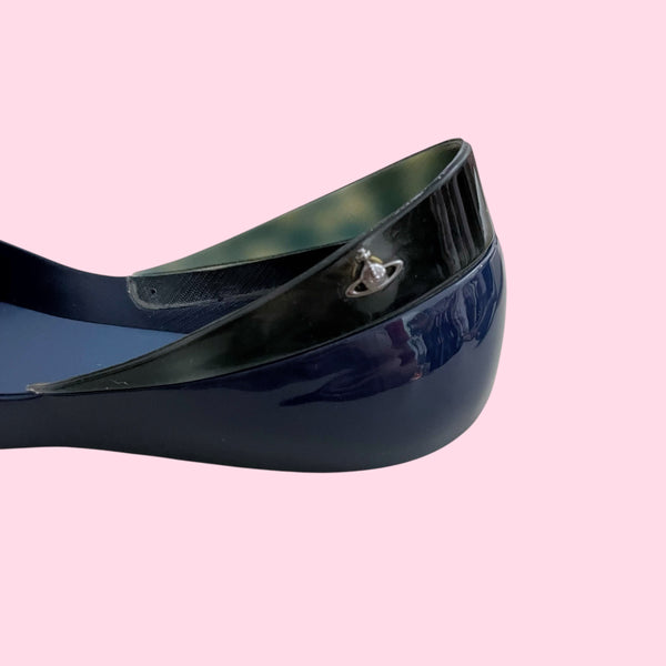 MELISSA X VIVIENNE WESTWOOD HEART FLATS (8)