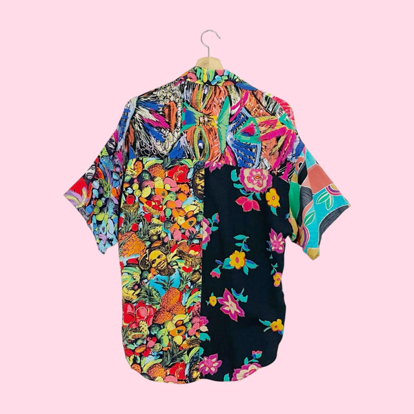 JAM'S WORLD MIXED PRINT SHIRT (S)