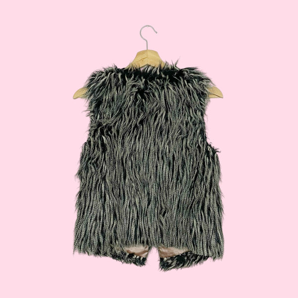 FAUX FUR VEST (S)