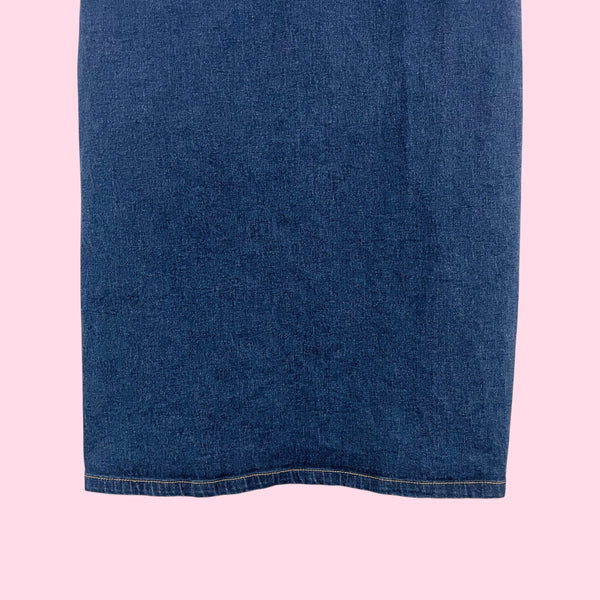 DARK DENIM MINI DRESS (7)