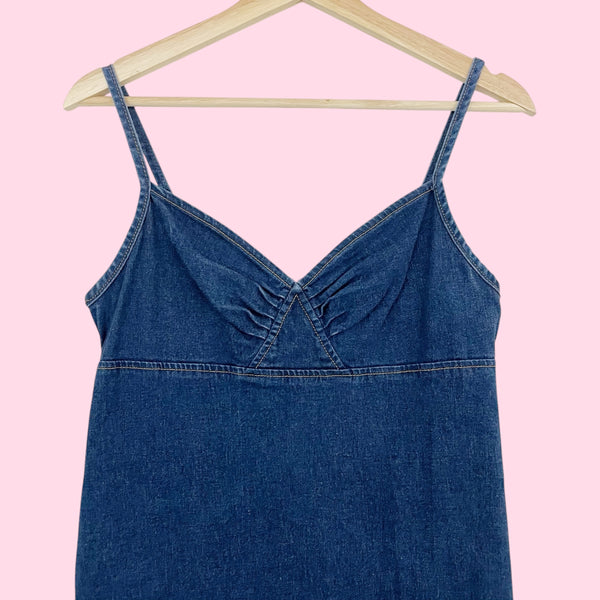 DARK DENIM MINI DRESS (7)