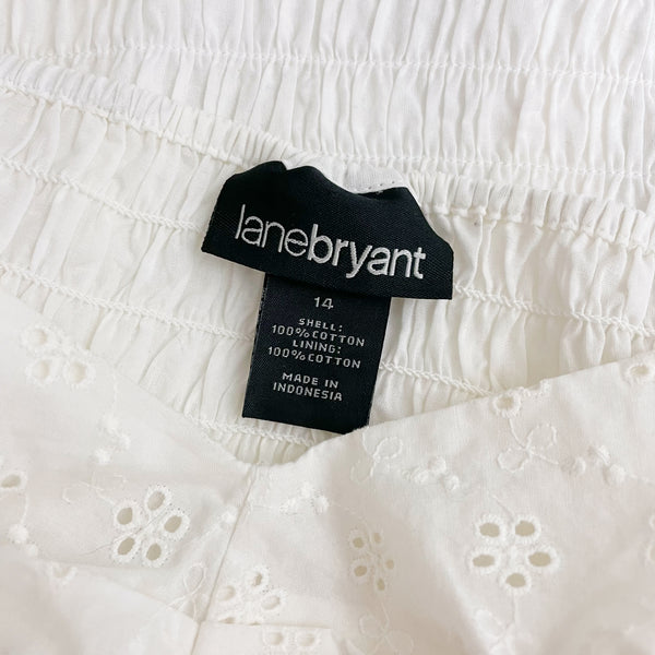 WHITE EYELET LACE UP TANK (14)
