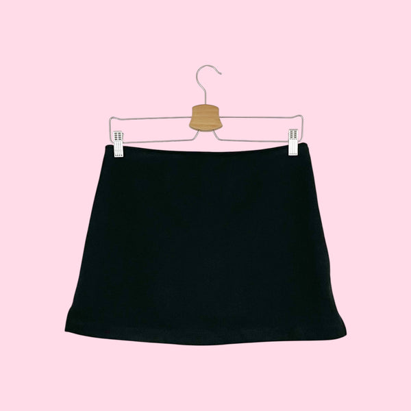 BLACK MINI SKORT (M)