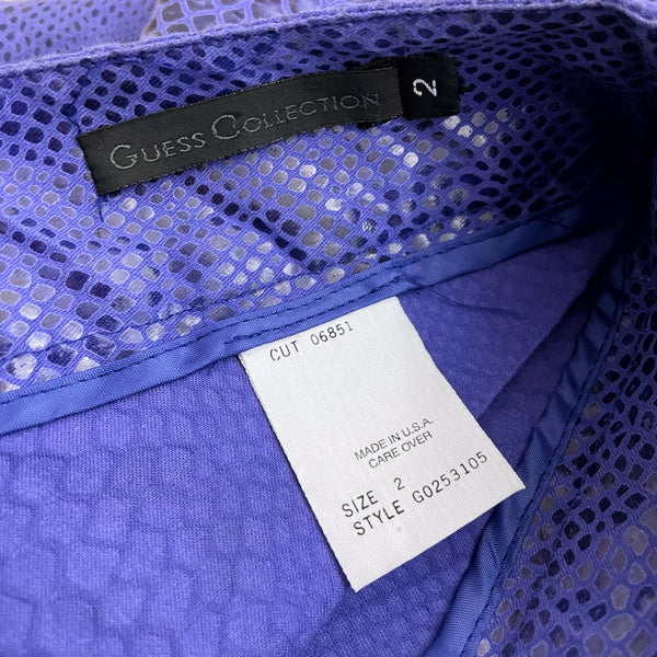 GUESS PURPLE SNAKE CAPRIS (2)