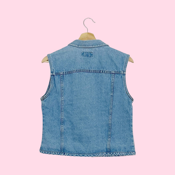 90S DENIM VEST (M)