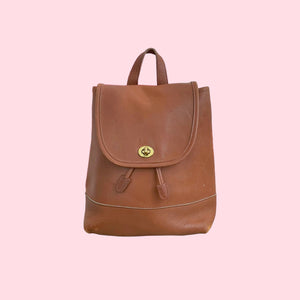 COACH BROWN BACKPACK