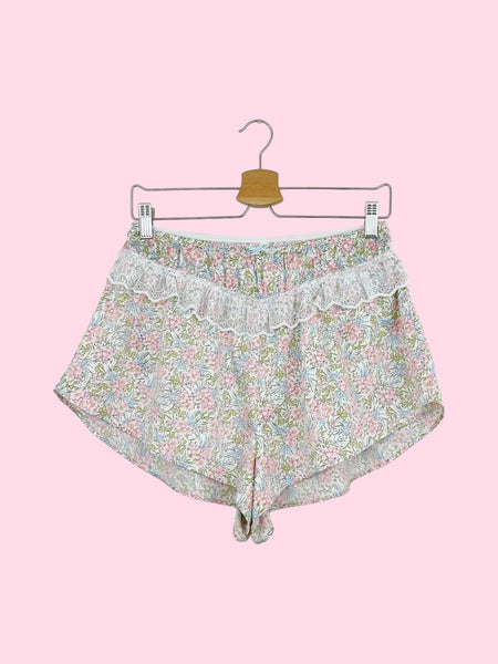 FOR LOVE & LEMONS FARRAH FLORAL SHORTS (L)