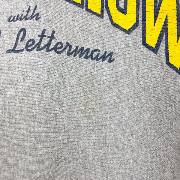 LATE SHOW W/ DAVID LETTERMAN SWEATSHIRT (M)