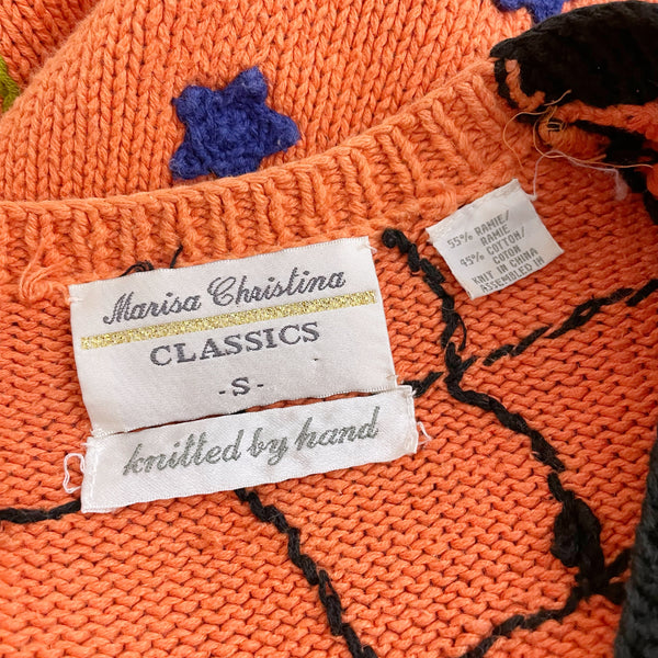 90S HALLOWEEN NOVELTY CARDIGAN (S)