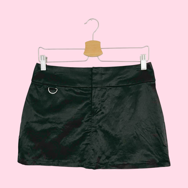 GUESS JEANS BLACK MINI SKIRT (28)