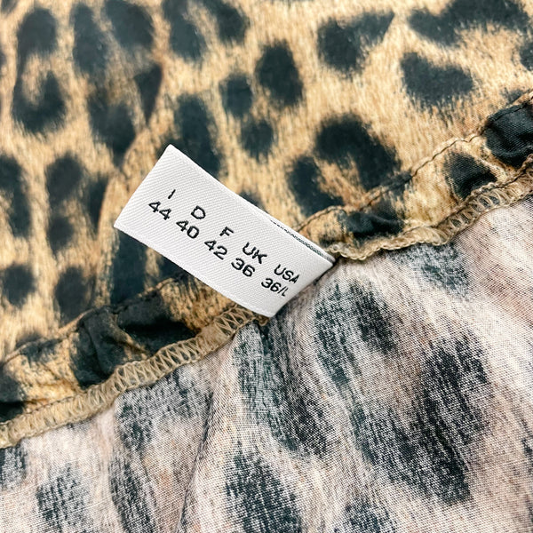 MOSCHINO MARE LEOPARD TOP (M/L)