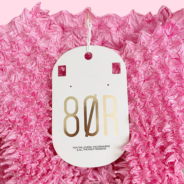 PINK SPIKY POPCORN CARDIGAN TOP (S/M)
