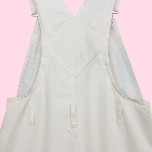 AIRBRUSH BABY GIRL OVERALLS (S)
