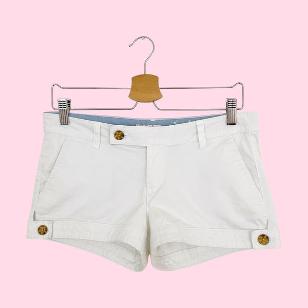 Y2K WHITE LOW RISE SHORTS (7)