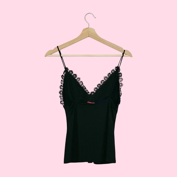 BLACK LACE BUST TANK (S)