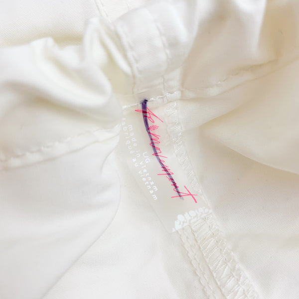 FP MOVEMENT WHITE PARACHUTE PANTS (L)