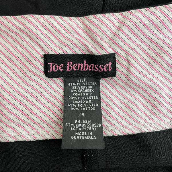 BLACK LOW RISE BOOTCUT PANTS (9)