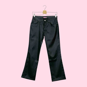 BUBBLEGUM BLACK SHINY PANTS (6)