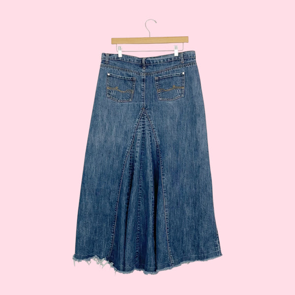 Y2K Denim Paneled Maxi Skirt (16)