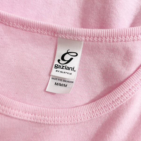PINK SKULL LONG SLEEVE T-SHIRT (S/M)