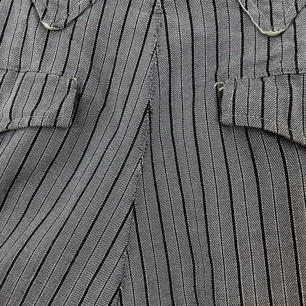 50s Allen Mfg Co Gray Striped Western Pants (4)