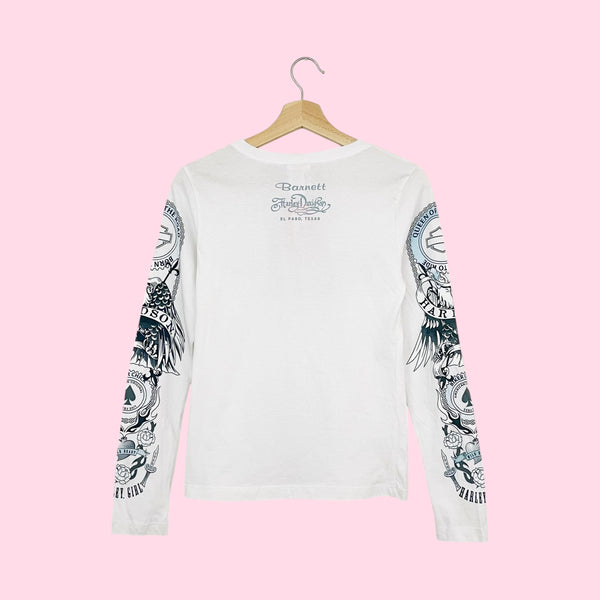 HARLEY DAVIDSON GIRL LONG SLEEVE TEE (S)