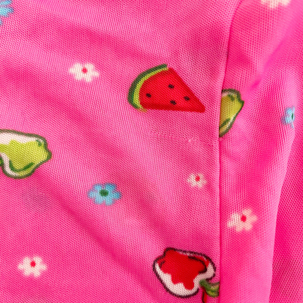 PINK FRUIT PRINT CAMI (L)