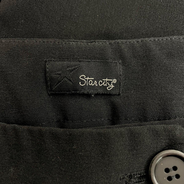 Y2K BLACK LOW RISE OFFICE PANTS (7)