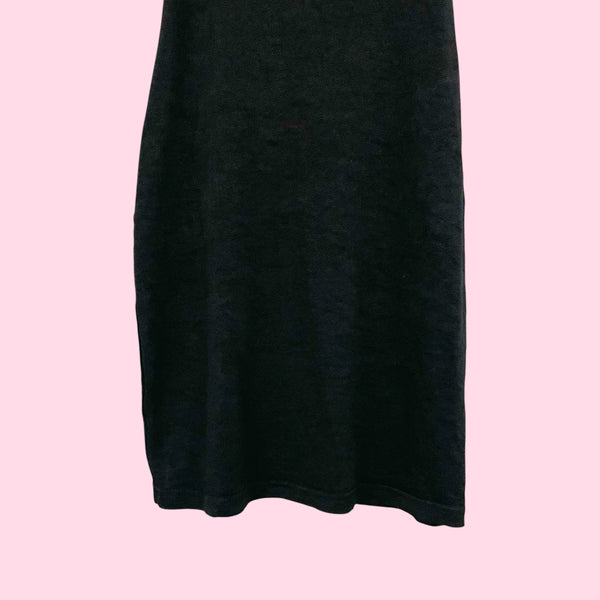 90S BLACK MINI DRESS (XS/S)