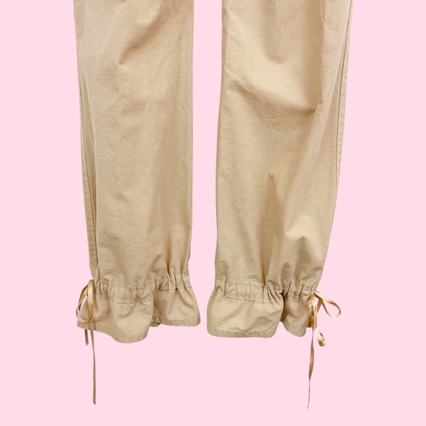 Y2K BABY PHAT TAN JUMPSUIT (M)