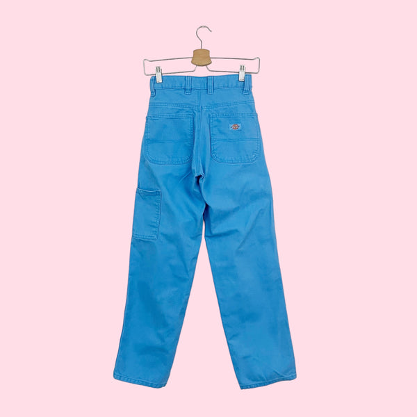 DICKIES CANVAS CARPENTER PANTS - BLUE (0)