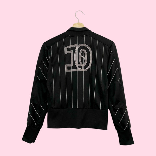 Y2K PUMA PINSTRIPE TRACK JACKET (XS)