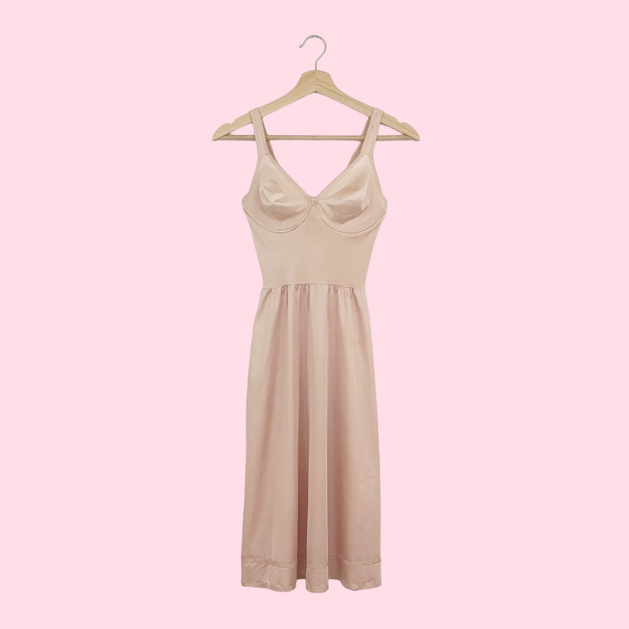 SLIP DRESS W/ UNDERWIRE (32D)