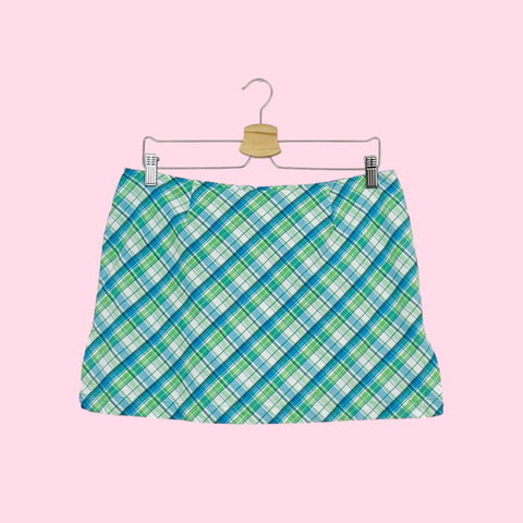 PLAID MINI SKORT (L)