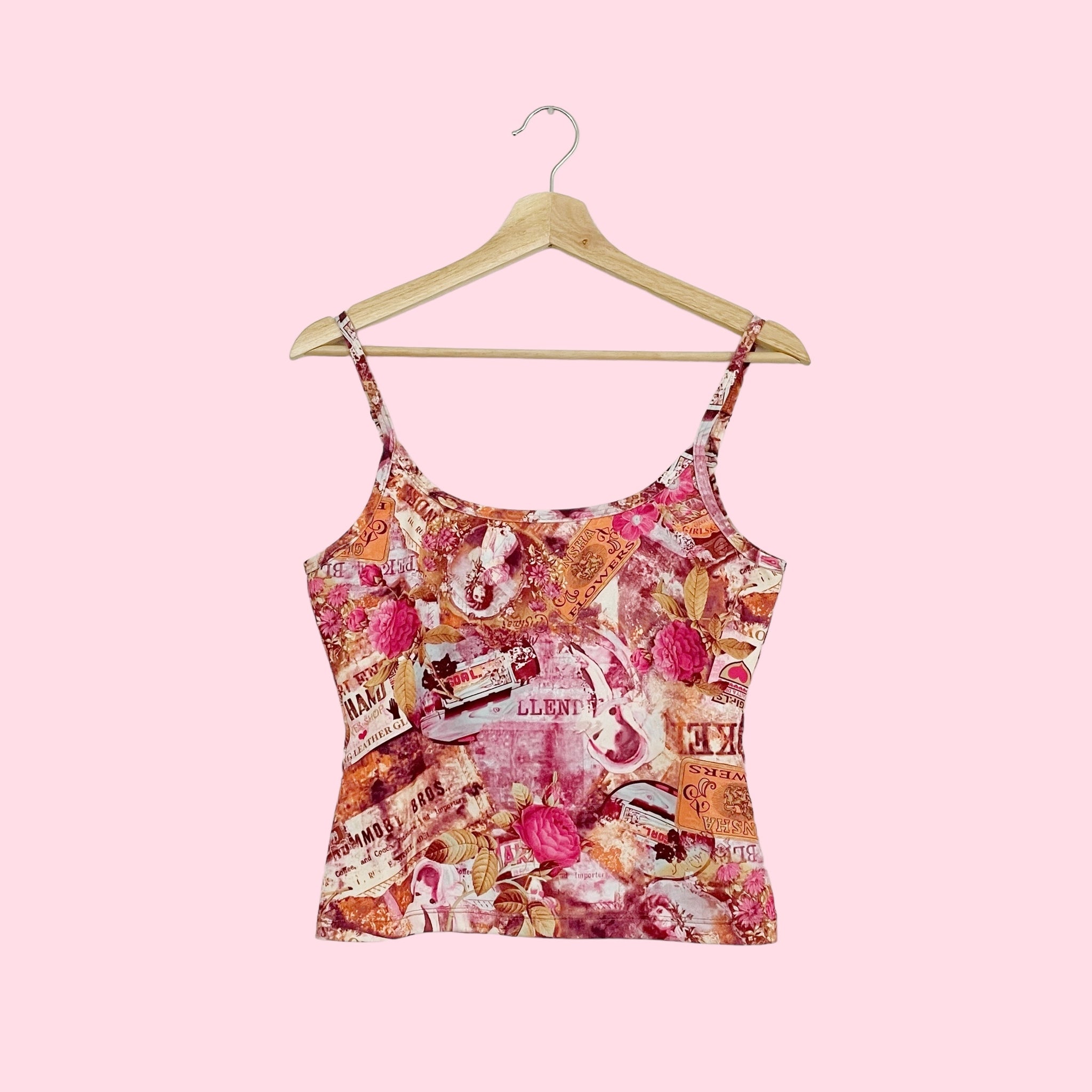 PRINTED TANKINI TOP (M/L)