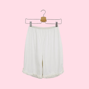 VANITY FAIR WHITE BLOOMERS (S)