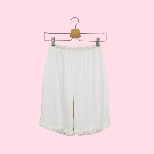 VANITY FAIR WHITE BLOOMERS (S)