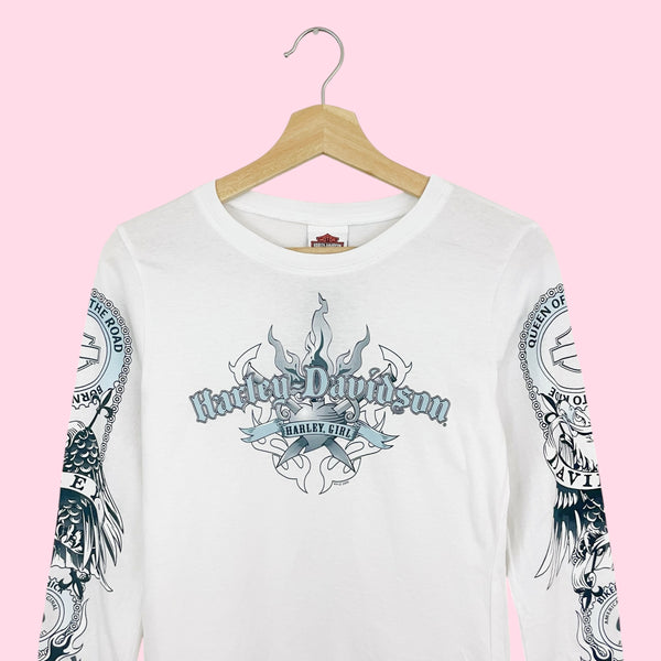 HARLEY DAVIDSON GIRL LONG SLEEVE TEE (S)