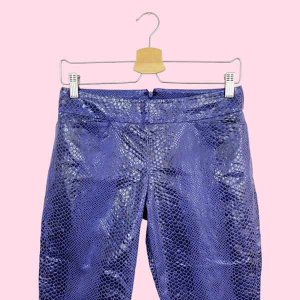 GUESS PURPLE SNAKE CAPRIS (2)