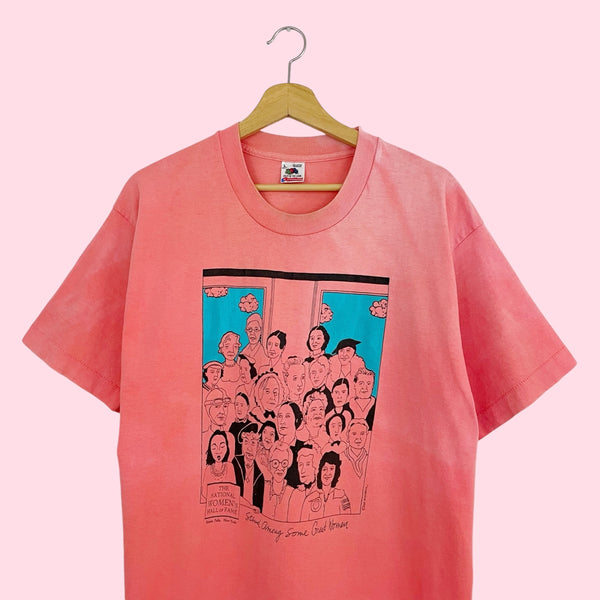 90S NATIONAL WOMEN'S HALL OF FAME T-SHIRT (L)