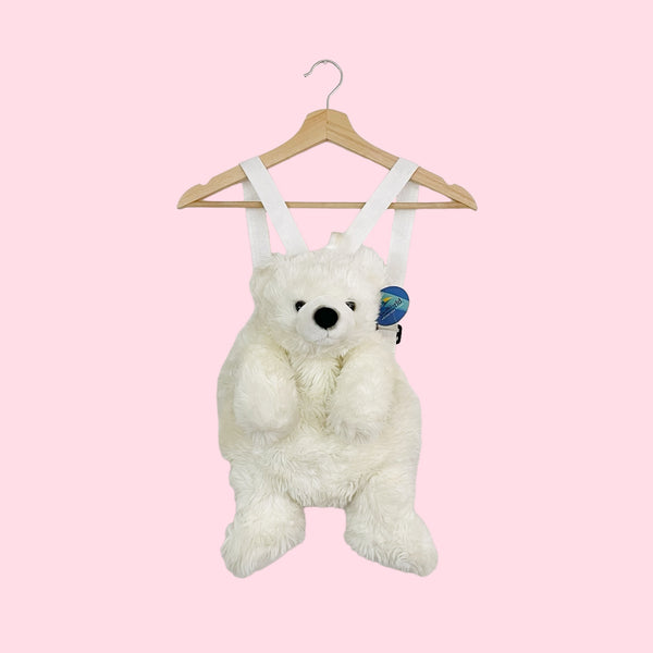 POLAR BEAR PLUSH BACKPACK (O/S)