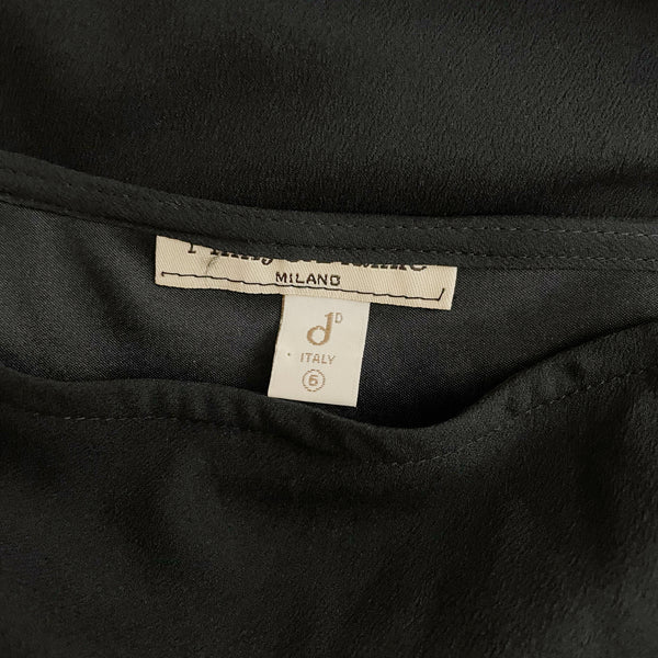 BLACK ASYMMETRICAL MIDI SKIRT (24)