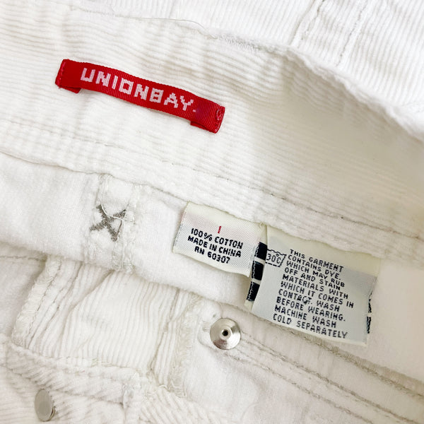 WHITE CORDUROY PANELED MIDI SKIRT (1)