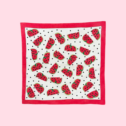 WATERMELON PRINT BANDANA