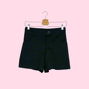 BLACK HIGH WAISTED SHORTS (4)