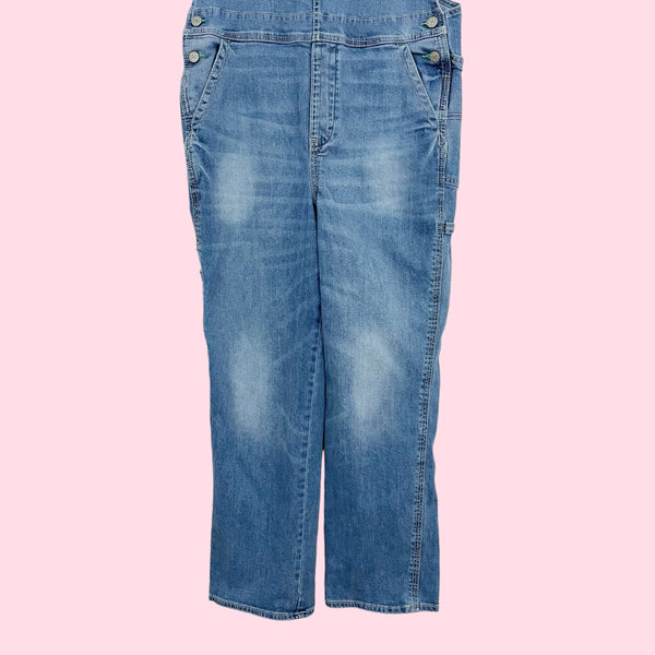 OSHKOSH DENIM OVERALLS (S/M)